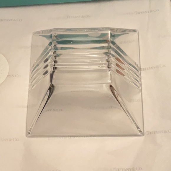 NWT Tiffany & Co. Vintage Crystal Bowl - Picture 4 of 11